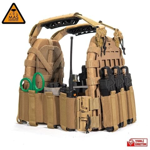 Plaka Taşıyıcı Kydex-Tan MAS-14-13-10
