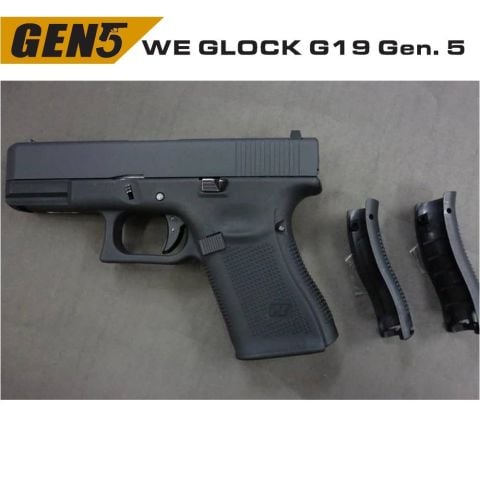 WE GLOCK G19 GEN5 GBB AIRSOFT TABANCA