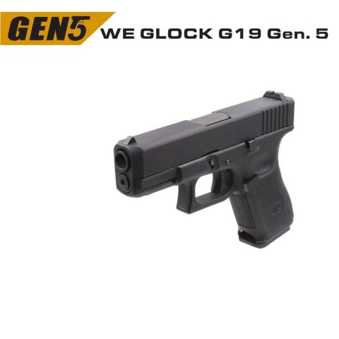 WE GLOCK G19 GEN5 GBB AIRSOFT TABANCA