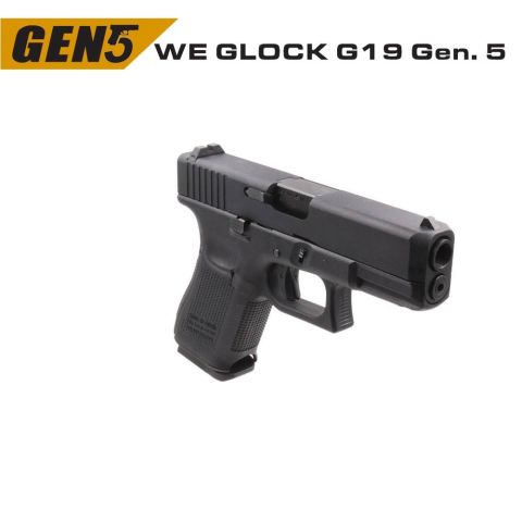 WE GLOCK G19 GEN5 GBB AIRSOFT TABANCA