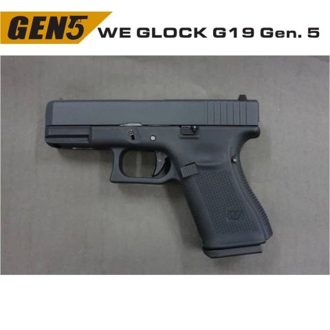 WE GLOCK G19 GEN5 GBB AIRSOFT TABANCA