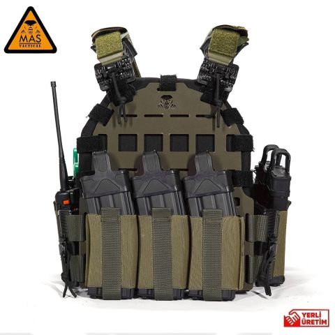 Plaka Taşıyıcı Kydex-Haki MAS-14-13-20