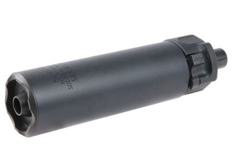 GK TACTICAL SOCOM46-MINI SILENCER FOR UMAREX (KWA / VFC) MP7 AEG / GBB - BLACK