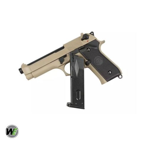 WE AIRSOFT M92 TAN GBB Airsoft Tabanca - Çöl Rengi