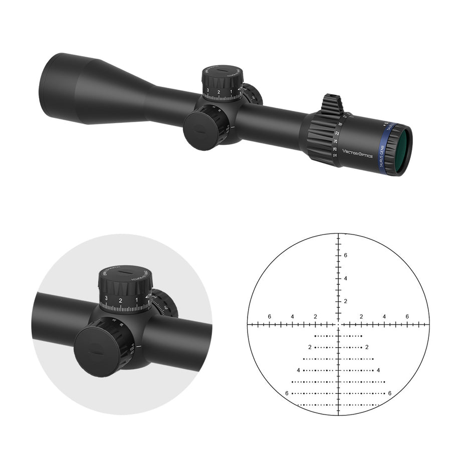 Taurus Gen II 4-32x56 ED FFP Rifle Scope Tüfek Dürbünü