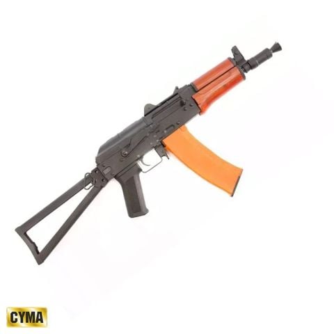 CYMA CM035A AK74SU Replika Gerçek Ahşap El Kundaklı AEG Airsoft Tüfek