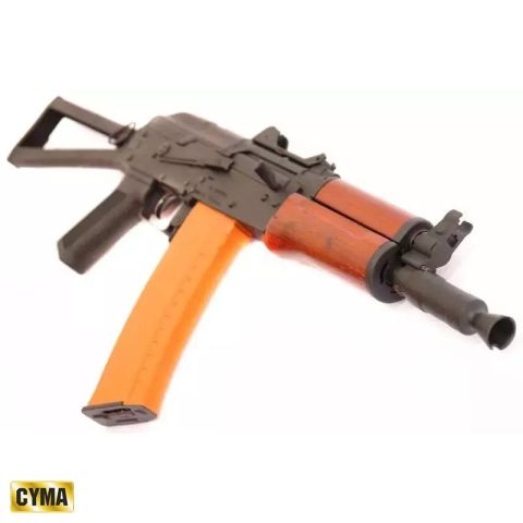 CYMA CM035A AK74SU Replika Gerçek Ahşap El Kundaklı AEG Airsoft Tüfek