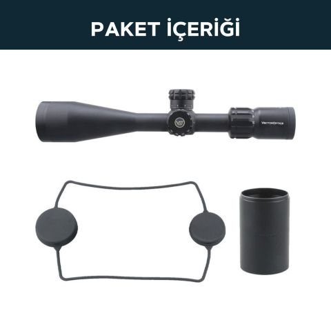 Vector Optics PARAGON 4-20 X 50 1 inç TACTICAL SFP Tüfek Dürbünü