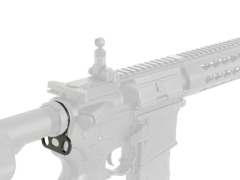 CYMA Steel 2 hook Sling Mount for M4/M16 AEG Airsoft Tüfek Siyah Kanca Askı Montajı
