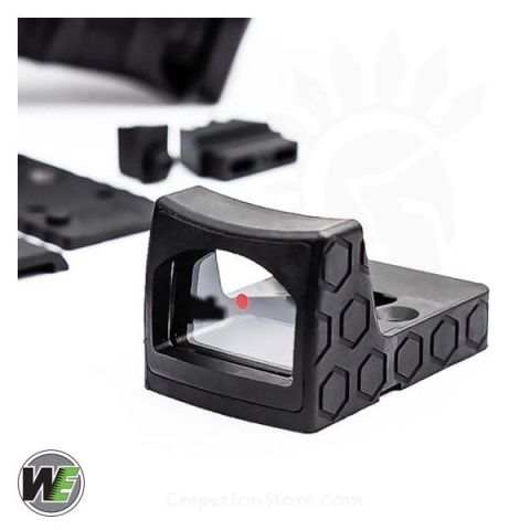 WE Airsoft G17B-GEN4 MOS Yarı Metal RED-DOT ve Yedek Kabza Sırtlı GBB Airsoft Tabanca