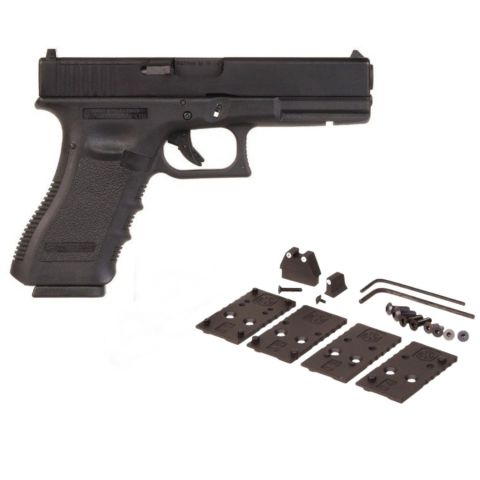 WE Airsoft G17A-GEN3 Yarı Metal RED-DOT'lu GBB Airsoft Tabanca