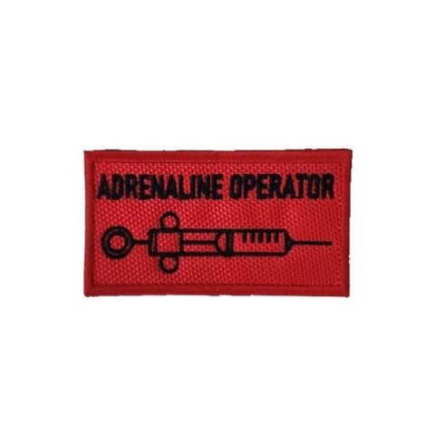 ADRENALIN OPERATOR PATCH-KIRMIZI