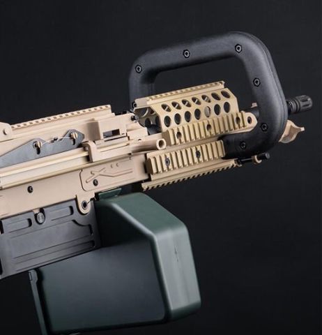 Mugen M249 MK46 TAN SAW Airsoft Makinalı Tüfek