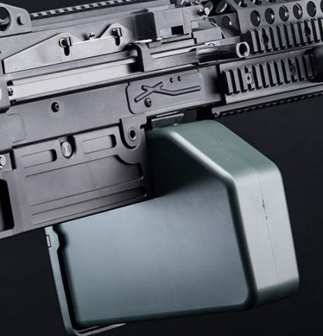 Mugen M249 MK46 BLACK SAW Airsoft Makinalı Tüfek
