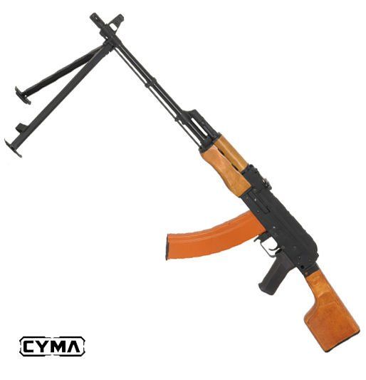 CYMA RPK LMG Gerçek Ağaç Full Metal Airsoft Tüfek