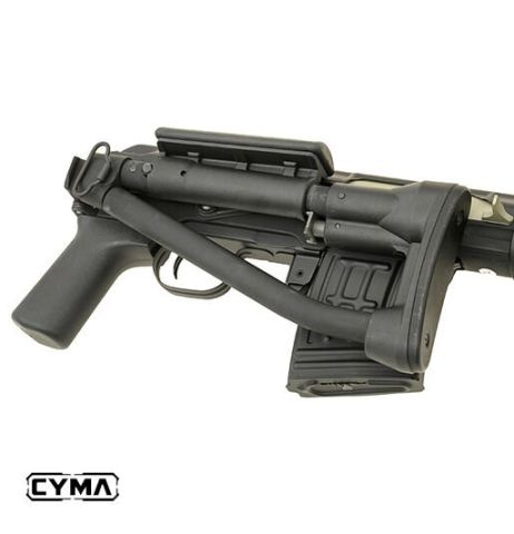 CYMA DRAGONUV SVD-S Katlanır Dipçik AEG Airsoft Sniper Tüfek SIYAH CM057S