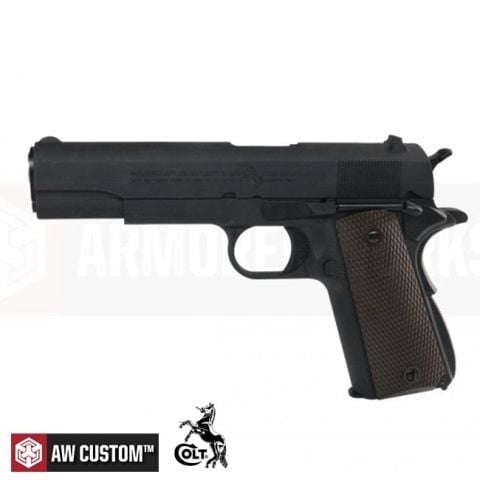 AW CUSTOMS COLT 1911A1 GBB AIRSOFT TABANCA - SİYAH