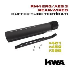 RM4 ERG/AEG 3 REAR-WIRED BUFFER TUBE TERTİBATI