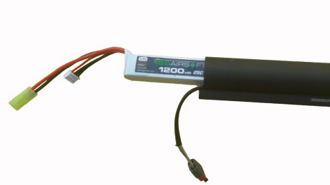 ISG 11.1V TEK PARCA MINISTICK TAMIYA 1200MAH 25C AİRSOFT LIPO PIL