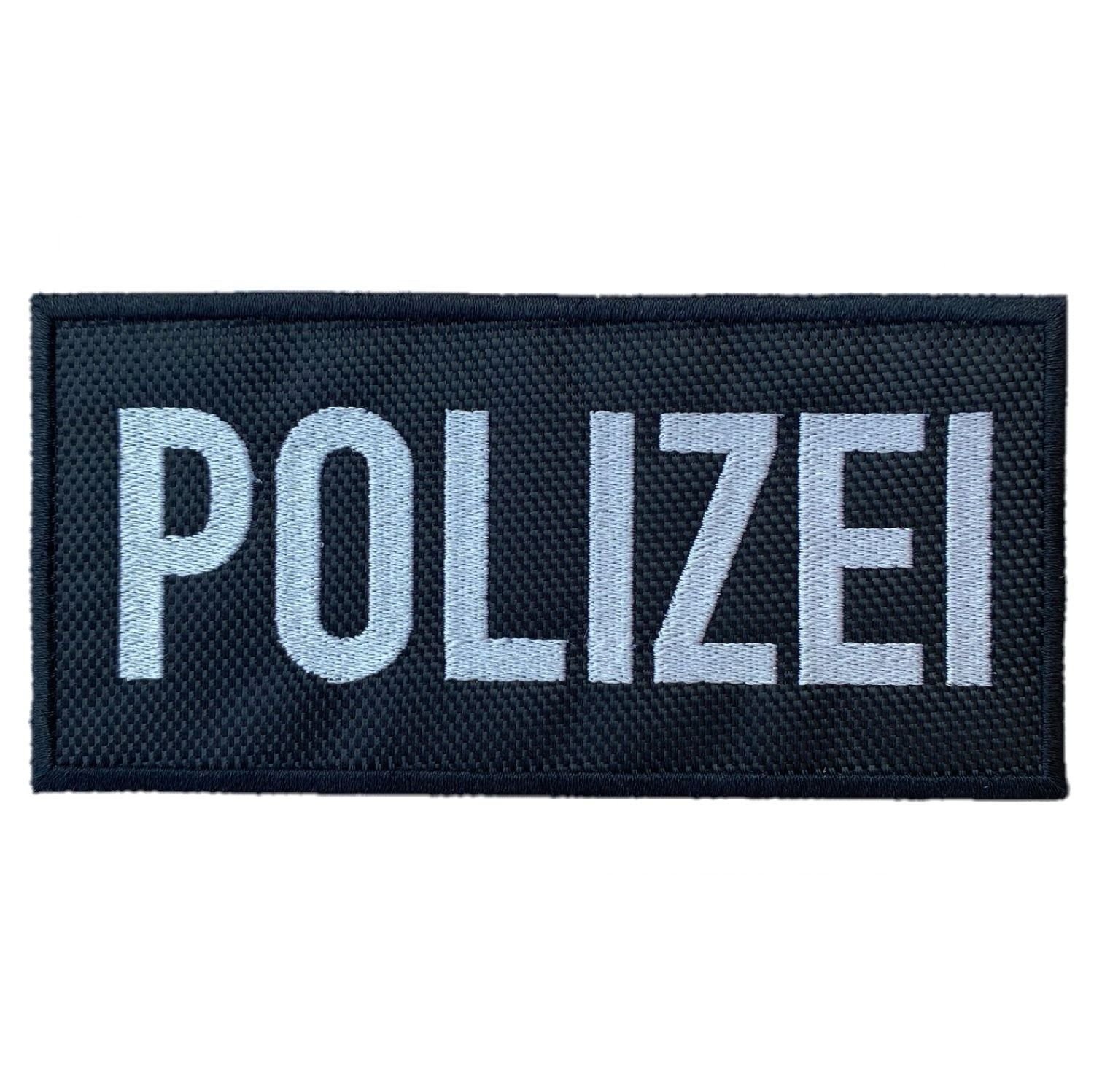 POLIZEI PATCH - SIYAH BEYAZ BUYUK BOY