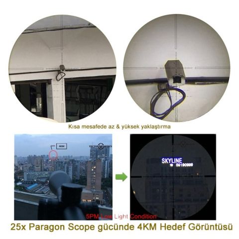 Paragon 6-30x56 Tüfek Dürbünü