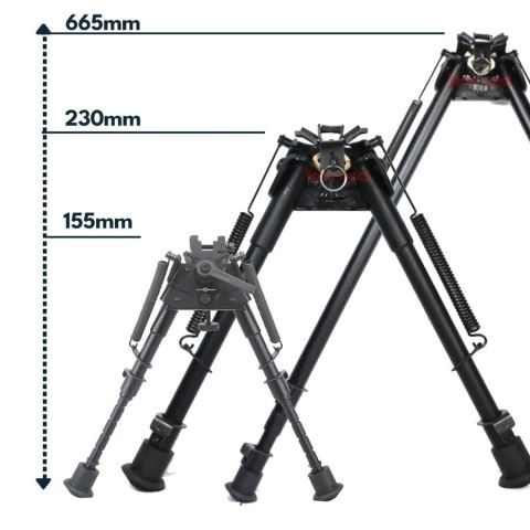 Vector ROKSTAD HAREKETLİ HARRIS TİPİ BIPOD AYAK 6'' SCBPS-04