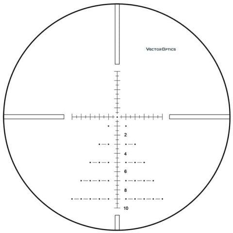 Paragon 2-10x50 Tüfek Dürbünü