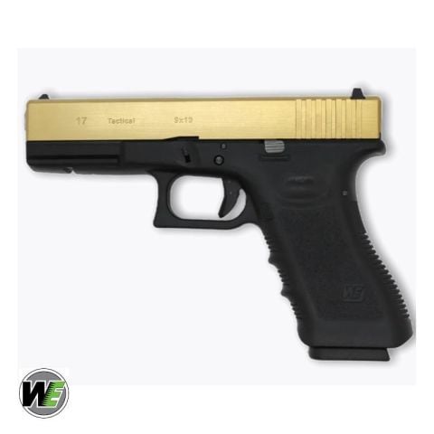 WE G17 GLOCK 17 GEN3 TITANIUM GOLD ALTIN GBB AİRSOFT TABANCA