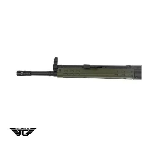 JG T3-K3 G3 Full Size Airsoft AEG Sniper Tüfek - OD Yeşil