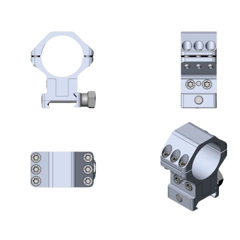 Vector Optics NOLIMIT 30mm 40MOA Ayarlanır Picatinny Dürbün Ayağı X-ACCU