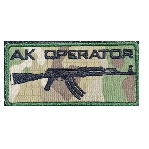 AK OPERATOR PATCH- KAMO-SİYAH