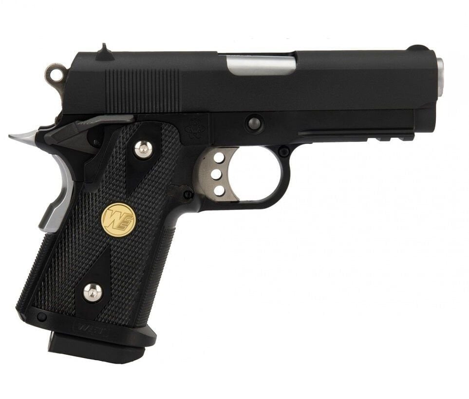 WE Hi-capa .45 A Full Metal Airsoft GBB Tabanca - Siyah