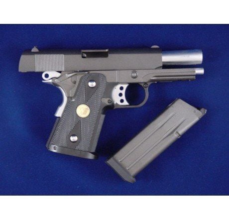 WE Hi-capa .45 A Full Metal Airsoft GBB Tabanca - Siyah