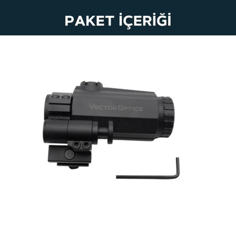Vector Optics Maverick-III 3x22 Magnifier MIL YAKINLAŞTIRICI