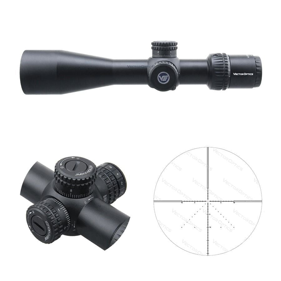 Vector Optics Veyron 4-16x44IR FFP Tüfek Dürbünü