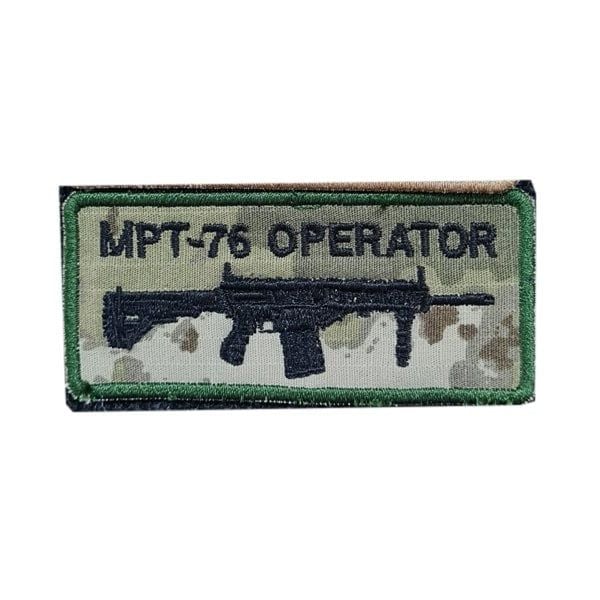 MPT-76 OPERATOR PATCH- KAMO-SİYAH