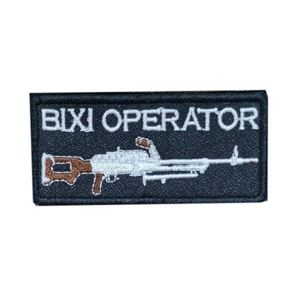 BIXI OPERATOR PATCH- SİYAH-BEYAZ-KAHVE