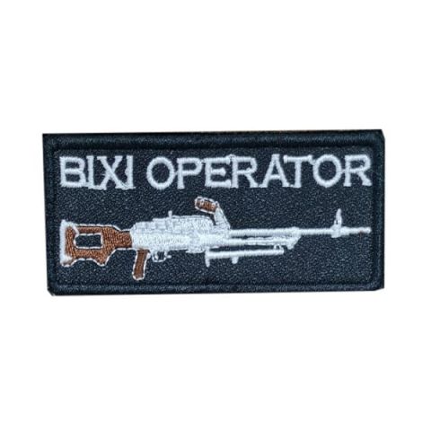 BIXI OPERATOR PATCH- SİYAH-BEYAZ-KAHVE