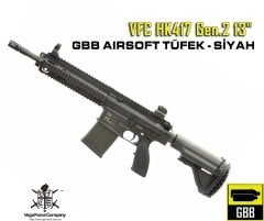 VFC HK417 Gen.2 13'' Assault GBB Airsoft Tüfek - Siyah