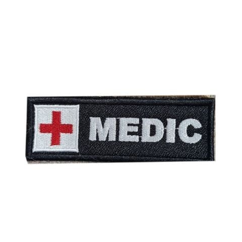 MEDIC / İLK YARDIM PATCH - SİYAH-BEYAZ-KIRMIZI