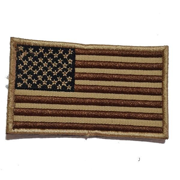 AMERIKAN BAYRAK PATCH - TAN