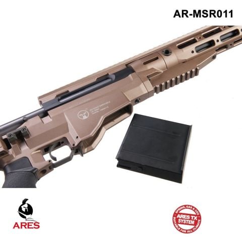 ARES MSR338 SPRING SNIPER TÜFEĞİ BOLT ACTION TAN - ÇÖL RENGI