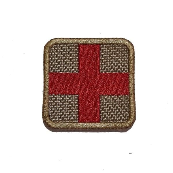 MEDIC İLK YARDIM PATCH - KAHVERENGi-KIRMIZI