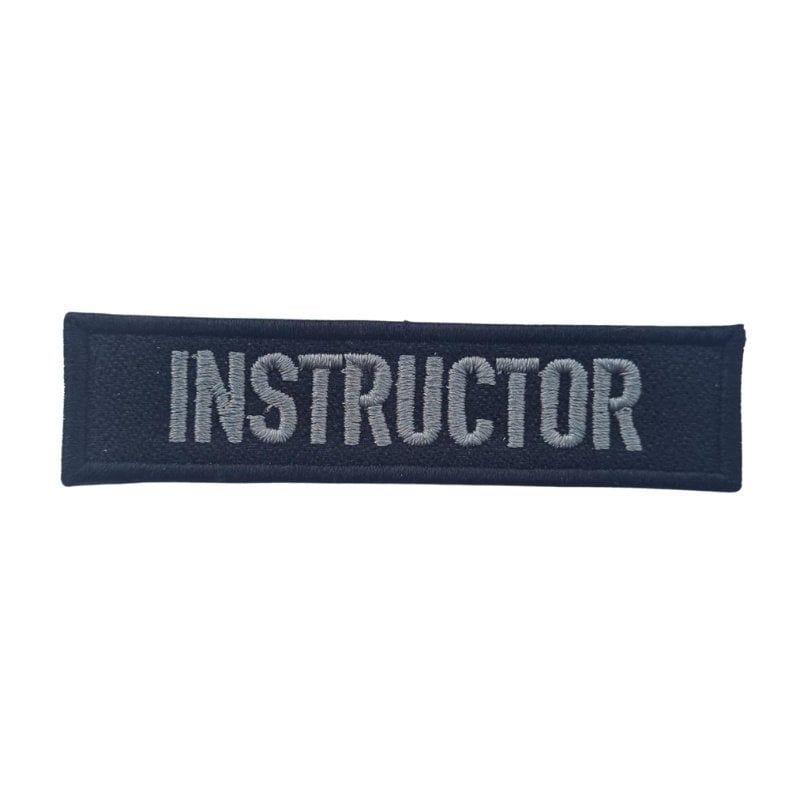 INSTRUCTOR TACTICAL PATCH -SİYAH-GRİ
