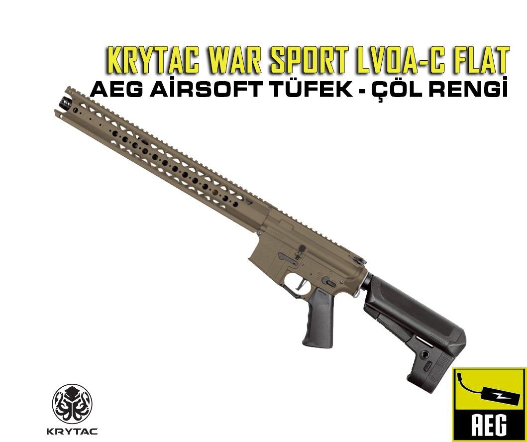 KRYTAC WAR SPORT LVOA-C TAN AEG - Çöl Rengi