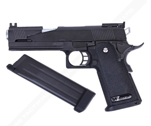 WE BLACK DRAGON 5.1A VERSION - GBB AIRSOFT TABANCA - SİYAH