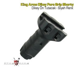 King Arms Vertical Fore Grip Shorty - Dikey Tutacak - Siyah Renk