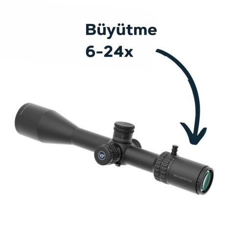 Vector Optics ORION PRO MAX 6-24X50 FFP MIL HD TÜFEK DÜRBÜNÜ SCFF-61