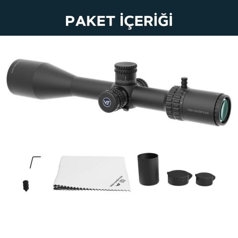 Vector Optics ORION PRO MAX 6-24X50 FFP MIL HD TÜFEK DÜRBÜNÜ SCFF-61