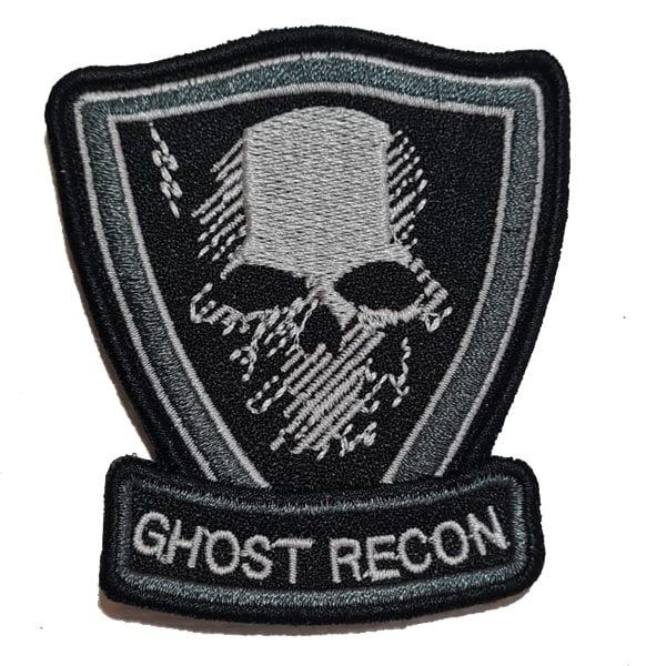 GHOST RECON PATCH - SİYAH-BEYAZ